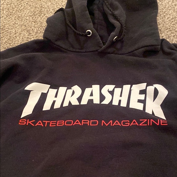 Thrasher Black Men Sweater - Picture 2 of 4
